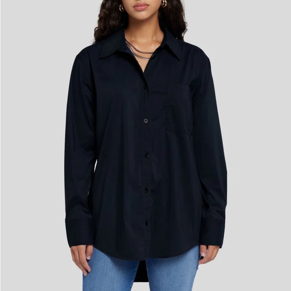 Calvin Klein Black Button Down Shirt
